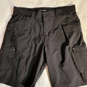 Womens Lee Cargo Black Shorts Size 10